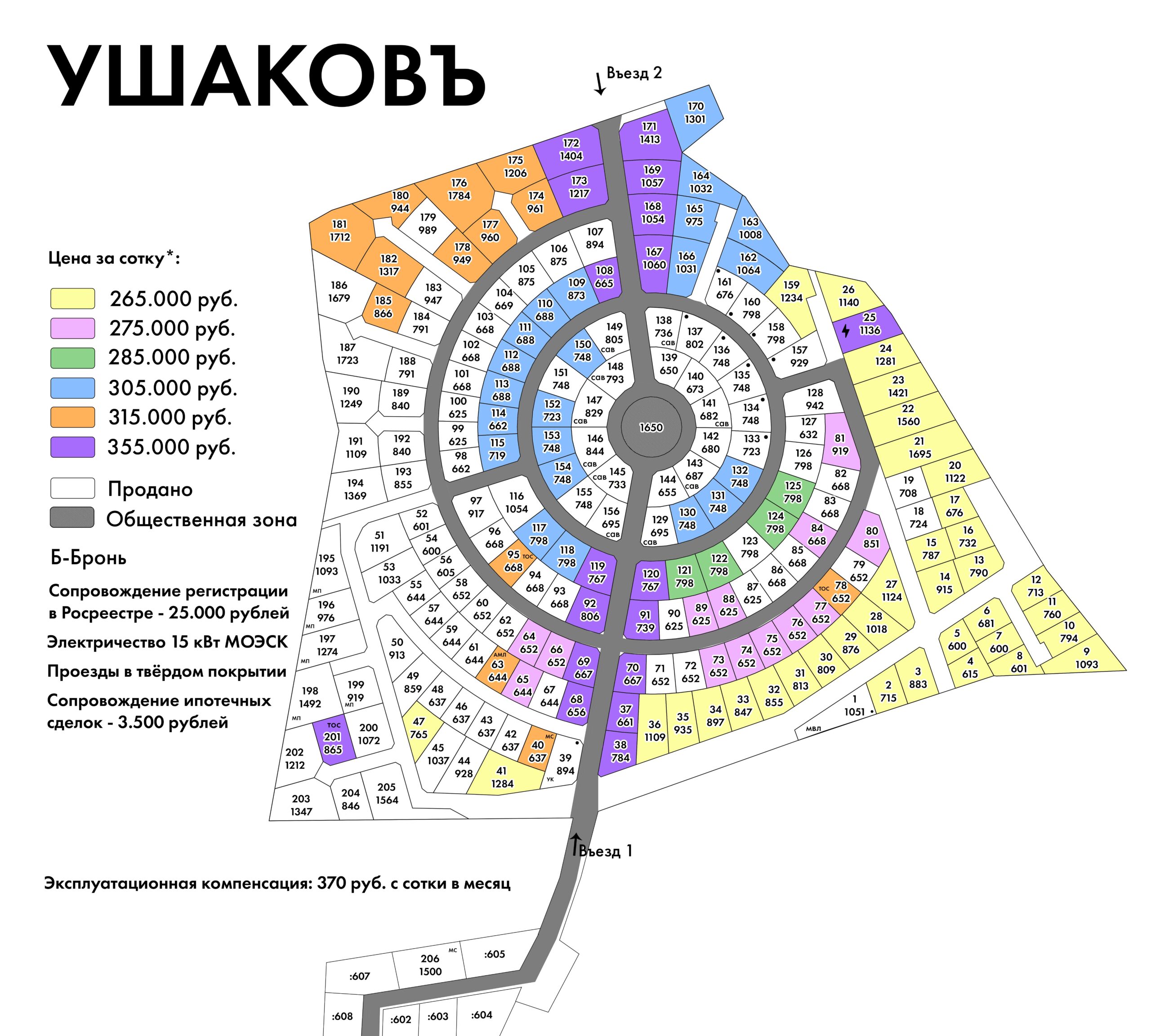 Поселок Ушаков